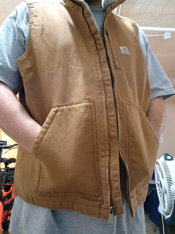 Carhartt vest hot sale large tall