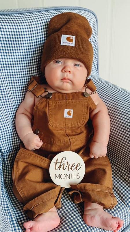 Infant carhartt overalls best sale