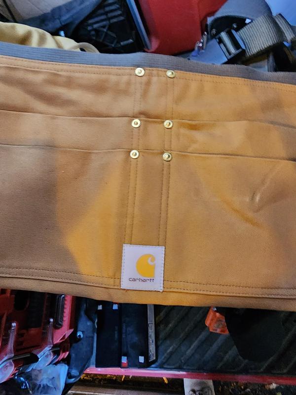 Carhartt duck shop nail apron