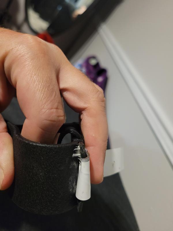 Photo submitted with review of product