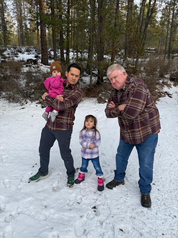 All Carhartt. Winter fun.