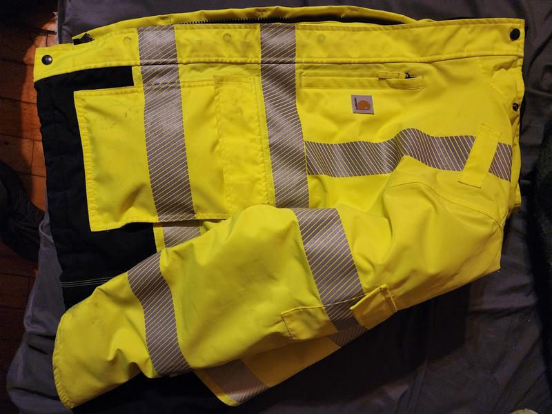 Carhartt high visibility sale sherwood jacket