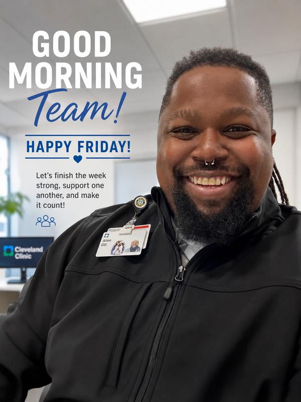 My Morning Shoutout to my team