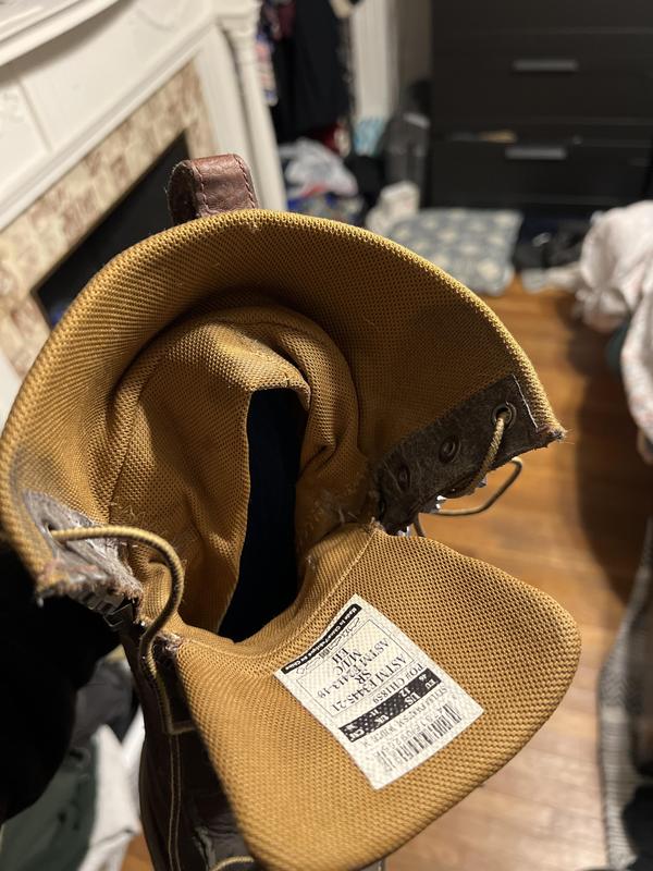 Liner that tore out and made that fit odd.