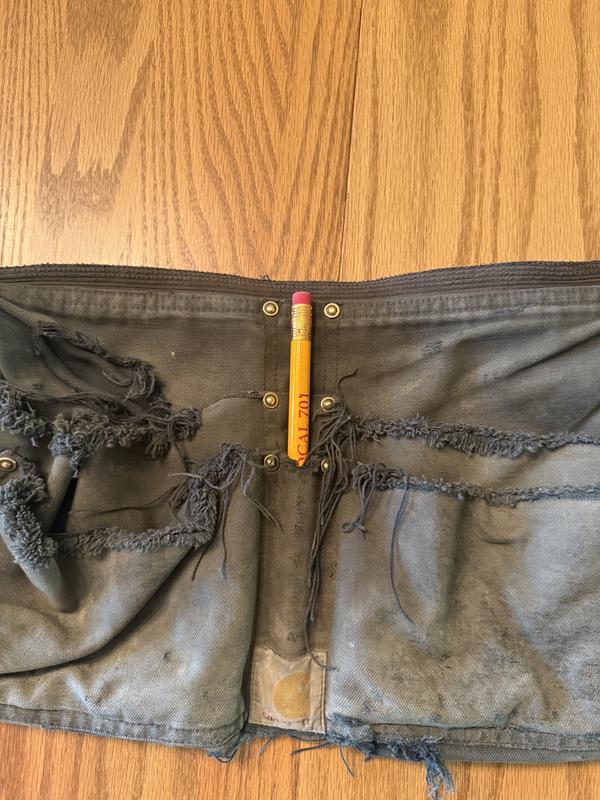 Old design you could fit a pencil/marker