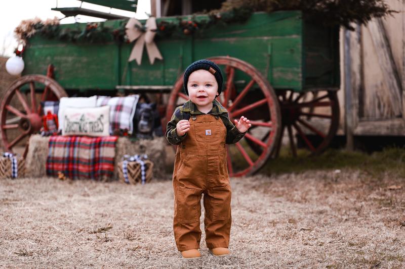 Baby boy carhartt overalls sale