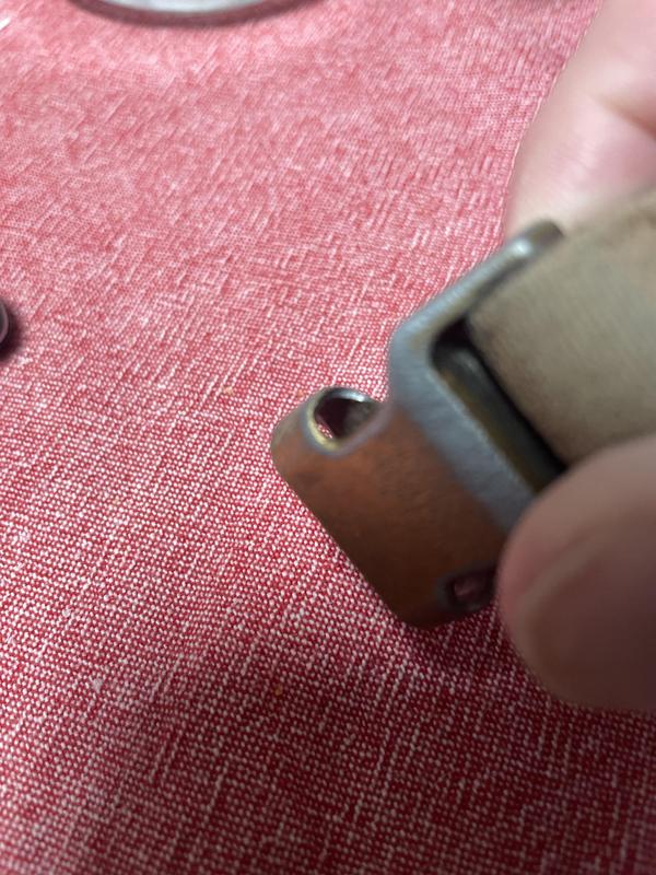 Sharpened itself over time with use and cut our dogs skin.