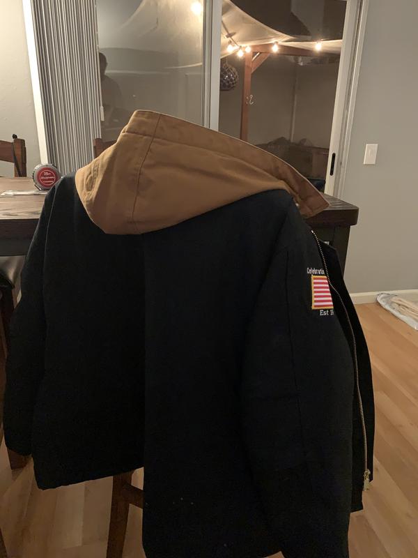 Hood is a perfect match to my Carhartt work jacket