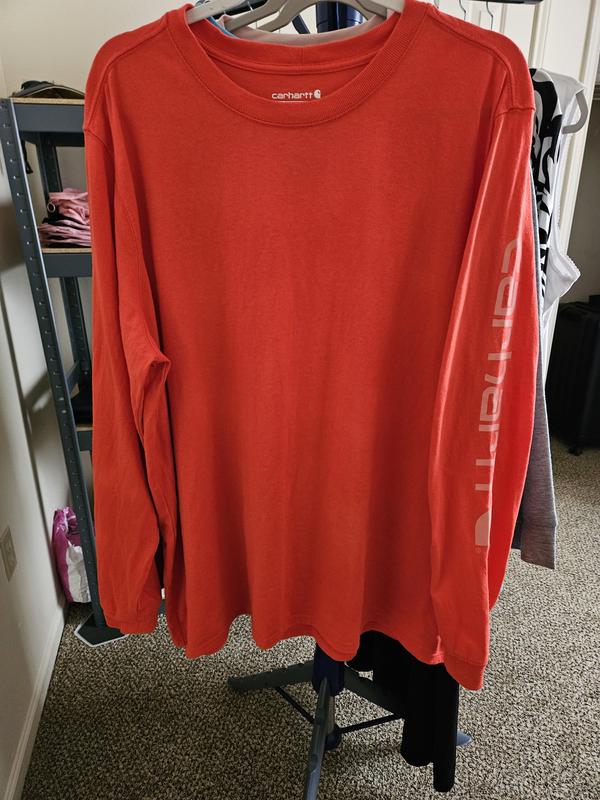 Carhartt Women's Jersey Long Sleeve T-shirt (Small) in the Tops