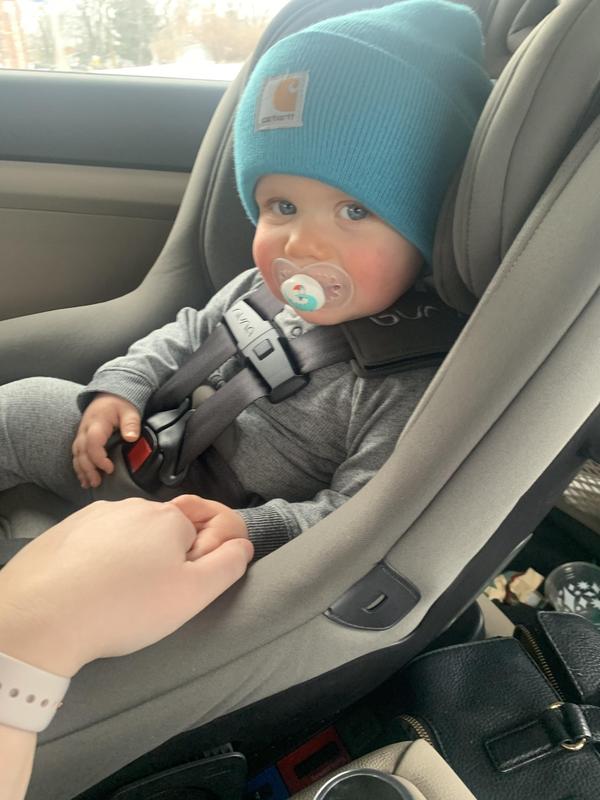 baby pink carhartt beanie