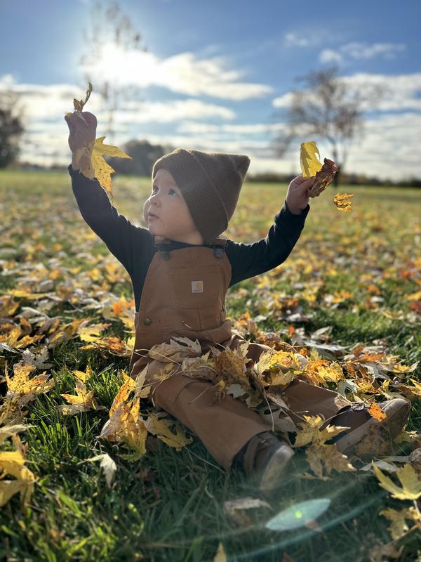 Rugged North - #Carhartt bibs for kids. You'll enjoy the