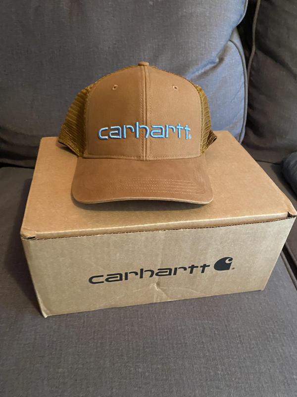 Carhartt Canvas Mesh-Back Logo Graphic Cap - Accessories