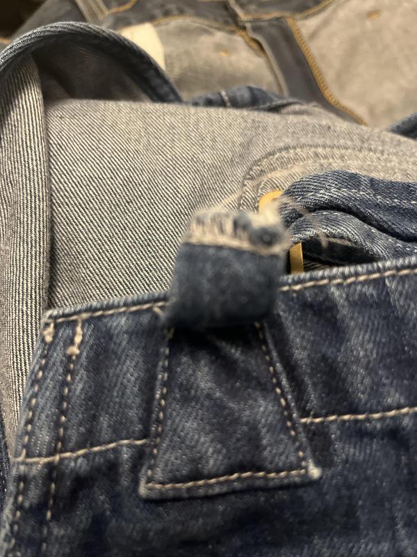 Missing clasp and defective stitching