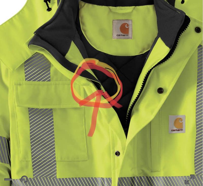 Carhartt hi cheap vis sherwood jacket