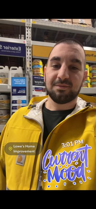 Photo submitted with review of product
