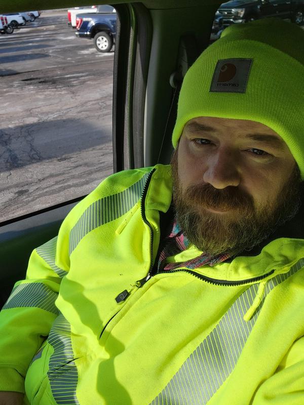 Carhartt lime beanie on sale