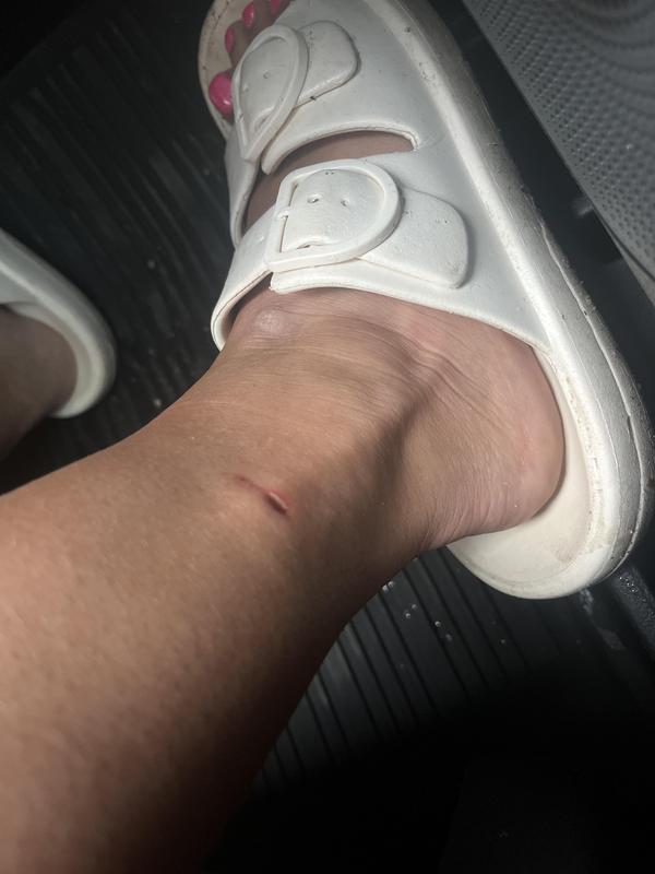 Top of ankle part of boot rubs when you walk and causes blisters. HAVE to wear long socks with these