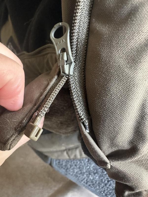 Zipper issue