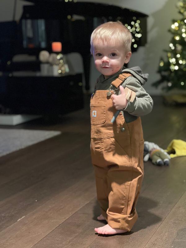 Carhartt Infant Boy's Overall and Bib Set