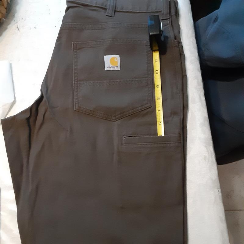 Carhartt Rugged Flex Relaxed-Fit Canvas 5-Pocket Work Pants for Men