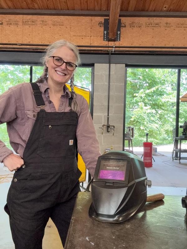 Hard working overalls.