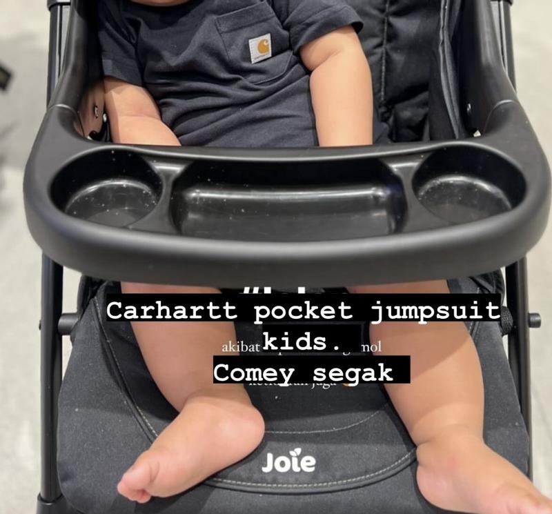 Carhartt Kid's Infant Long-Sleeve Pocket Bodysuit - Traditions