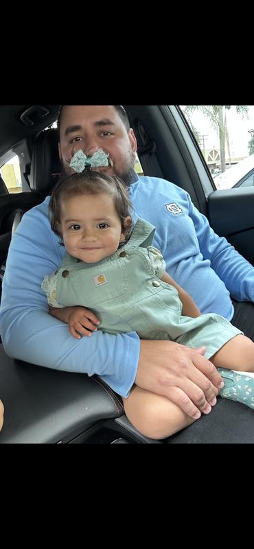 My nephew with my little niece