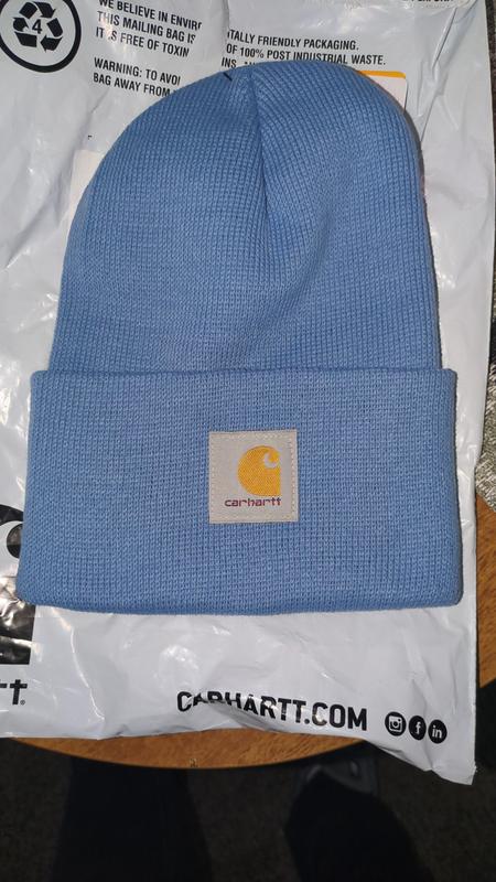 Men's Night Blue/Alpine Blue Marl Knit Cuffed Beanie by Carhartt at Fleet  Farm