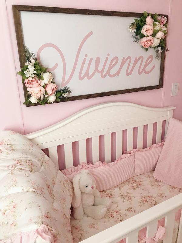 shabby chenille baby bedding