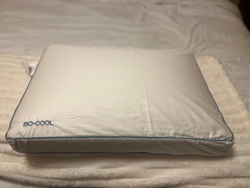 IsoCool Serene Foam Side Sleeper Pillow Standard Queen Macy s