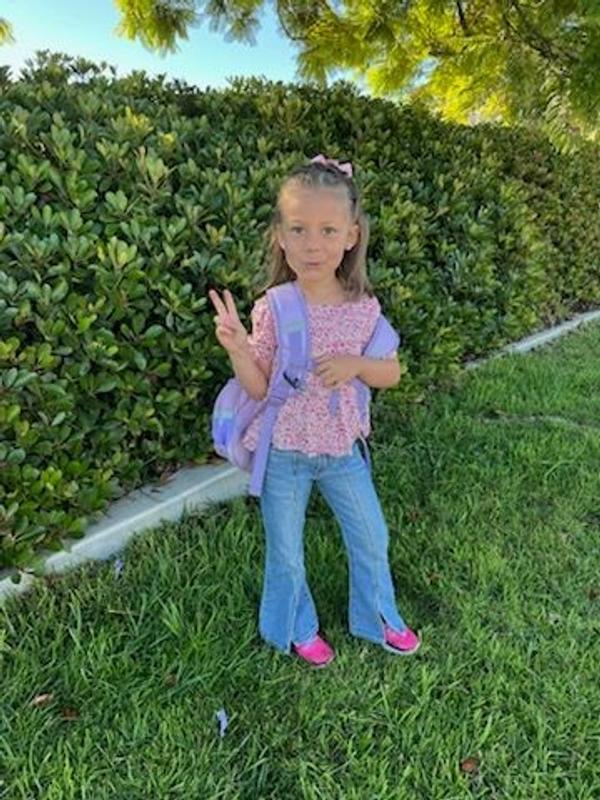 Pant and Top perfect outfit first day at school. 
Love Carters products.