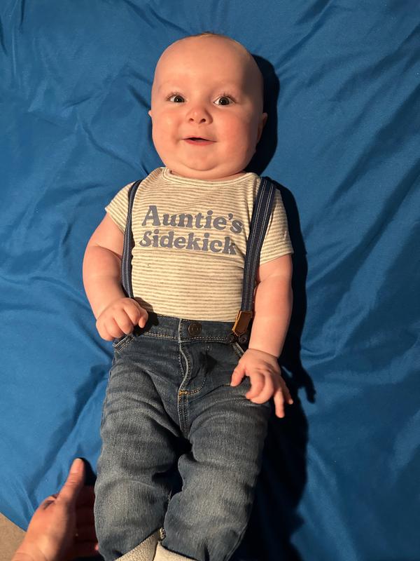 ヴィンテージ　親子わんちゃん Baby Hello Grandpa Announcement Bodysuit - Carter's | Carter's