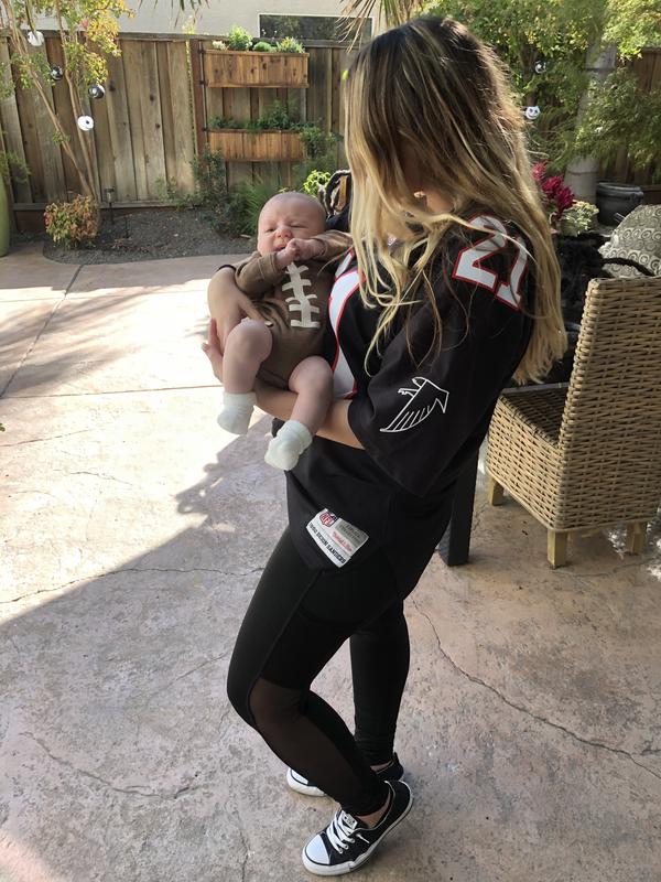 His first Halloween party