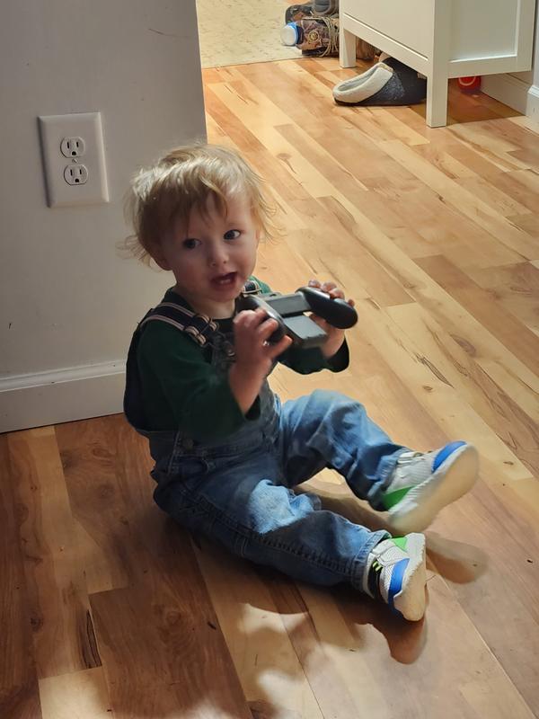 Hoss' first pair of shoes