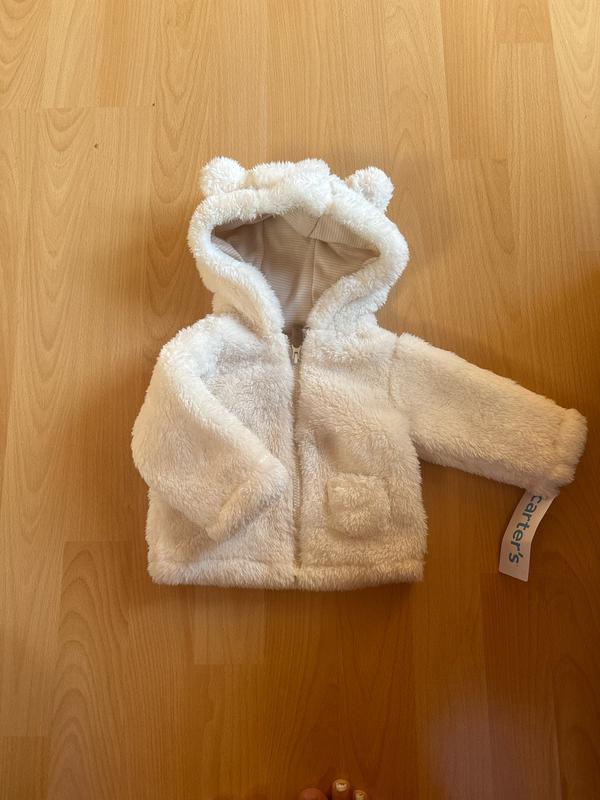 Baby Boys or Baby Girls Zip Up Long Sleeve Sweater