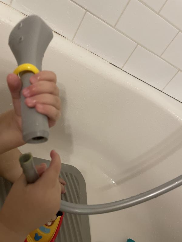 A new game for bathtime. Also the star fell off ages ago.