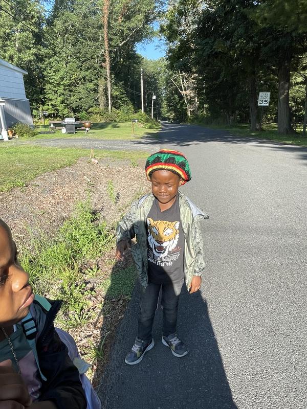 My 5 year olds first day of Kindygarden
