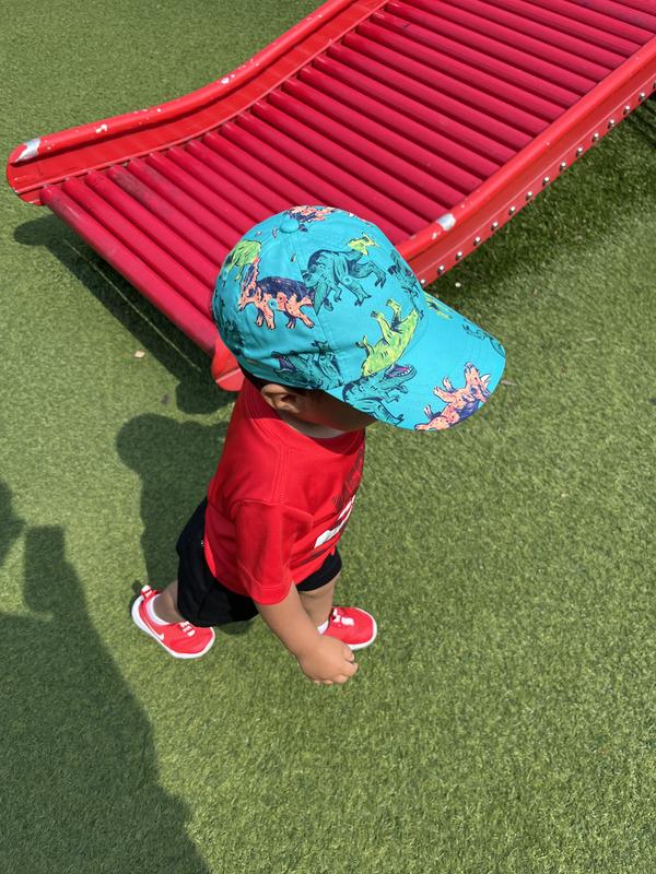 Enjoying the park on a sunny day.