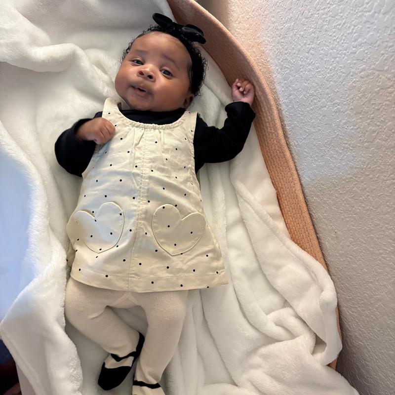 Robe Bébé Fille Carter's Taille 3 Mois - Motif Arc-en-ciel, 100% Coton, Manches Courtes, Neuf Avec étiquettes