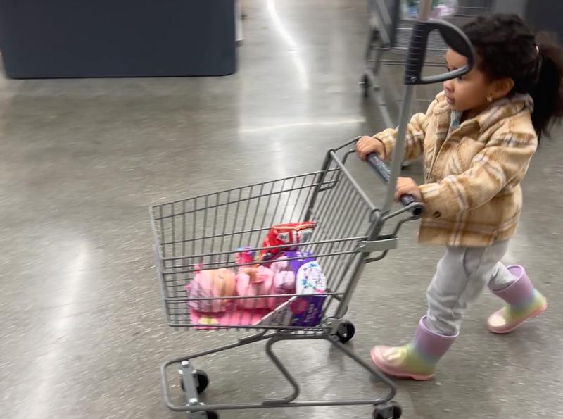 Shopping and rain boots for the win!