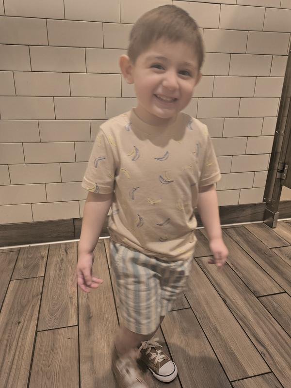 Toddler Boy Tractor Rollin' Short-Sleeve Graphic Tee - Olive