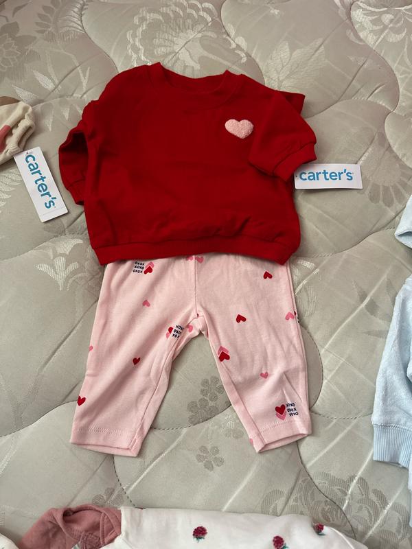 Baby 2-Piece Valentine's Day Pant Set - Carter's | Carter's