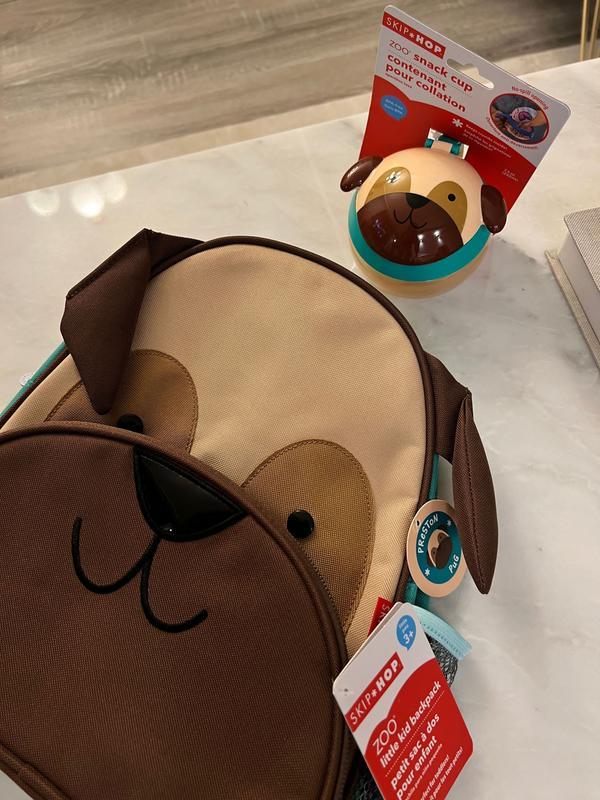Lulupop The Cutiepies Zaino 3D Per Bambini A Forma Di Procione - Morbida Pelliccia, Dimensioni 31x25x10 Cm