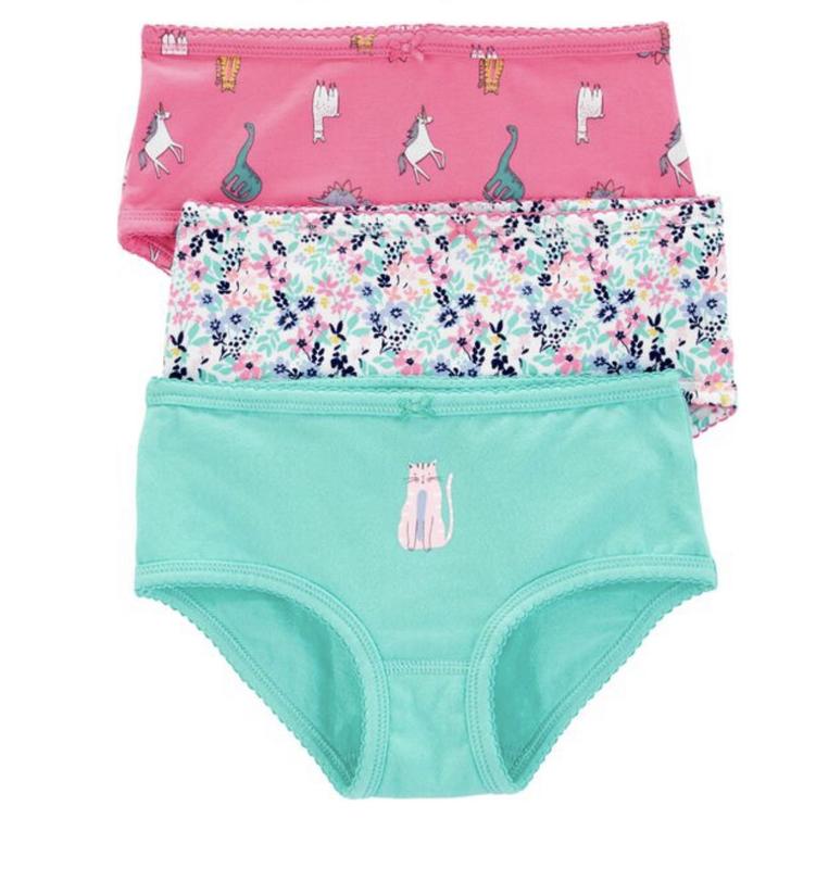 IN THE PANTIES CD＋BEST OF HEROES VA CD 3-Pack Cat Print Brief Stretch Cotton Underwear - Carter's