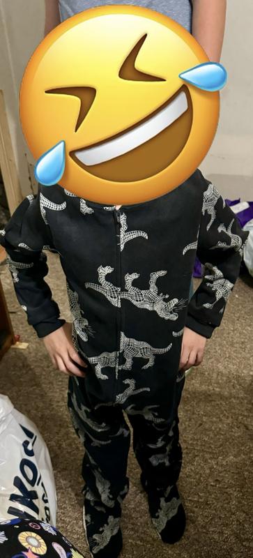 He had to run and try them on right away