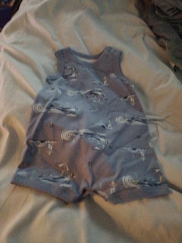 This is the cutest romper for my grandson. It is soft. It is made with high quality materials.