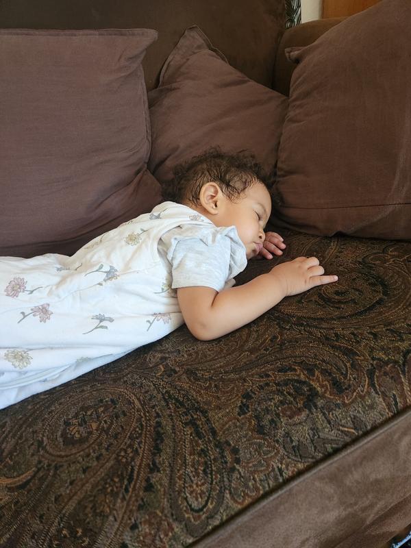 Baby 2-Way Zip Floral PurelySoft Wearable Blanket - Ivory | Carter's