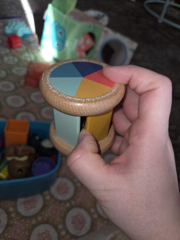 Little fingers can get stuck in between these wooden slats