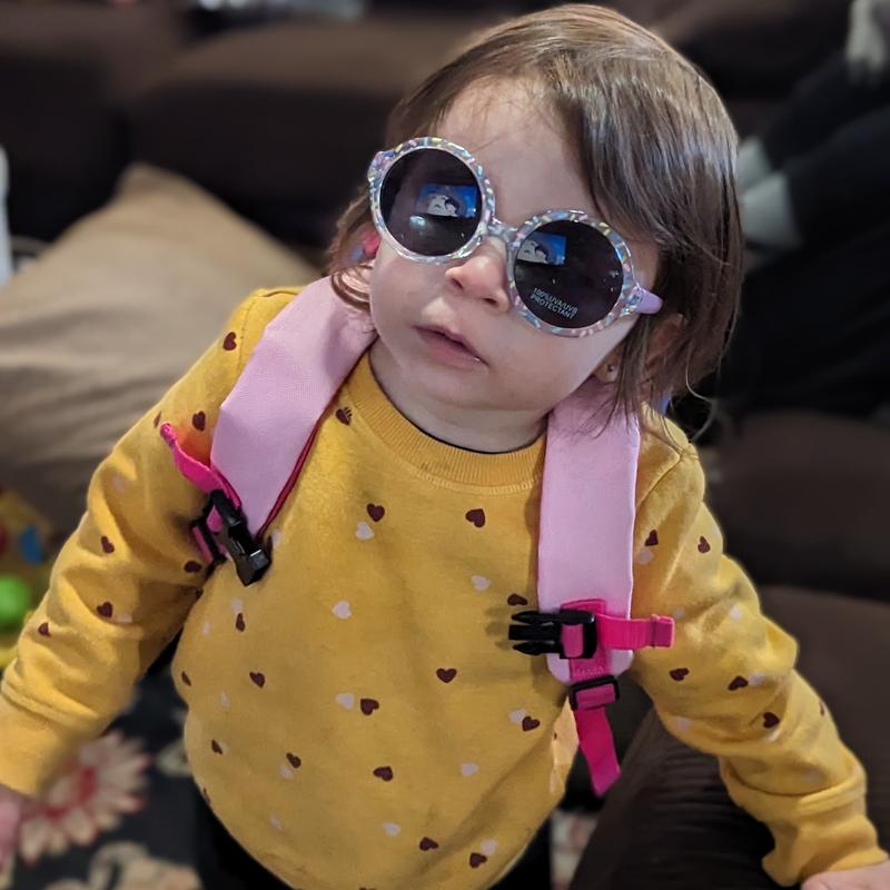 Loving her shades