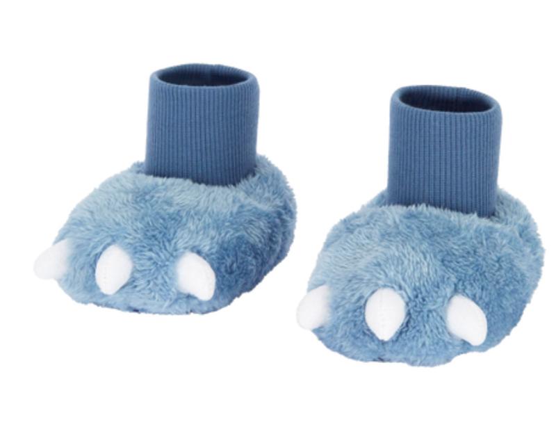 Baby Dinosaur Soft Slippers Blue Carter's Carter's